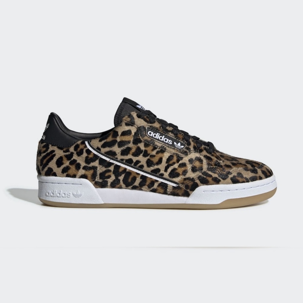 Adidas Originals Continental 80 Leopard print